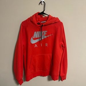 Red/orange Nike hoodie